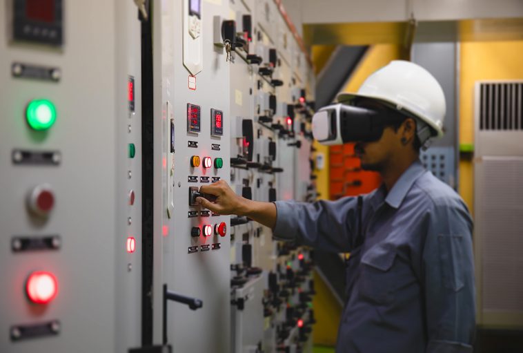 Virtual Reality Augmented Reality AR VR Power Plant Electricity